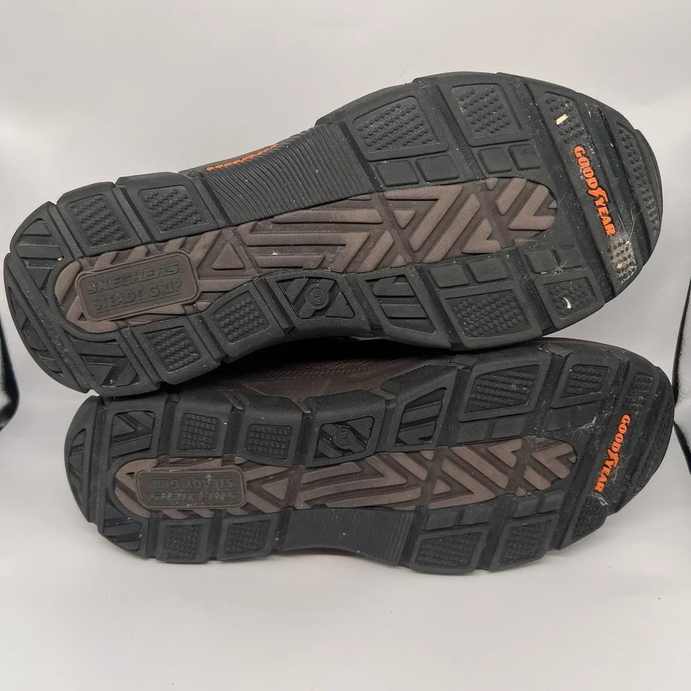 Men's SKECHERS Relaxed Fit Respected Boswell Boots Shoes 13 Water‎ Repellent Mid